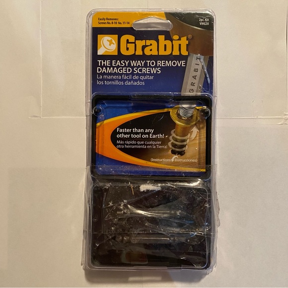 Grabit Other Grabit Damaged Screw Removal 2piece Kit Vmg2 For